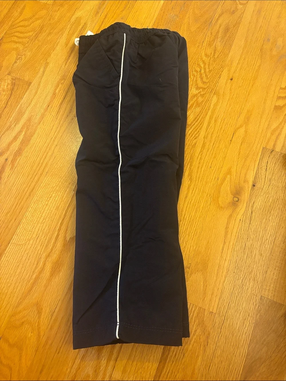 Black Wind Pants/Swish Pants (Size 3T)